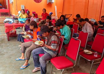 Kelenteng Hok Tik Bio Hidangkan 1.500 Porsi Makanan Gratis