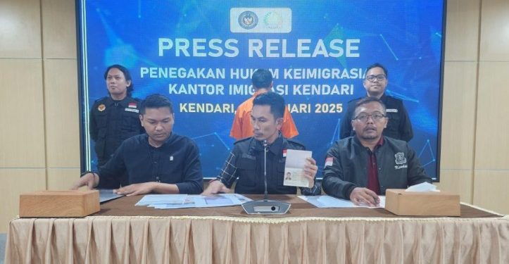 WNA China Melanggar Izin, Imigrasi Kendari Ambil Tindakan