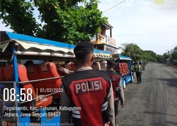 Tegas… !! Dilarang Beroperasi Dijalan Raya Sejumlah Odong-Odong Diamankan